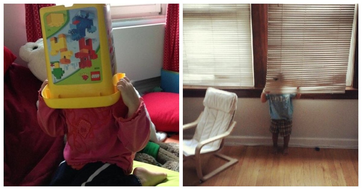 has.jpg?resize=412,275 - 25 Hilarious Photos of Kids Who are Totally Mastering the Game of Hide and Seek