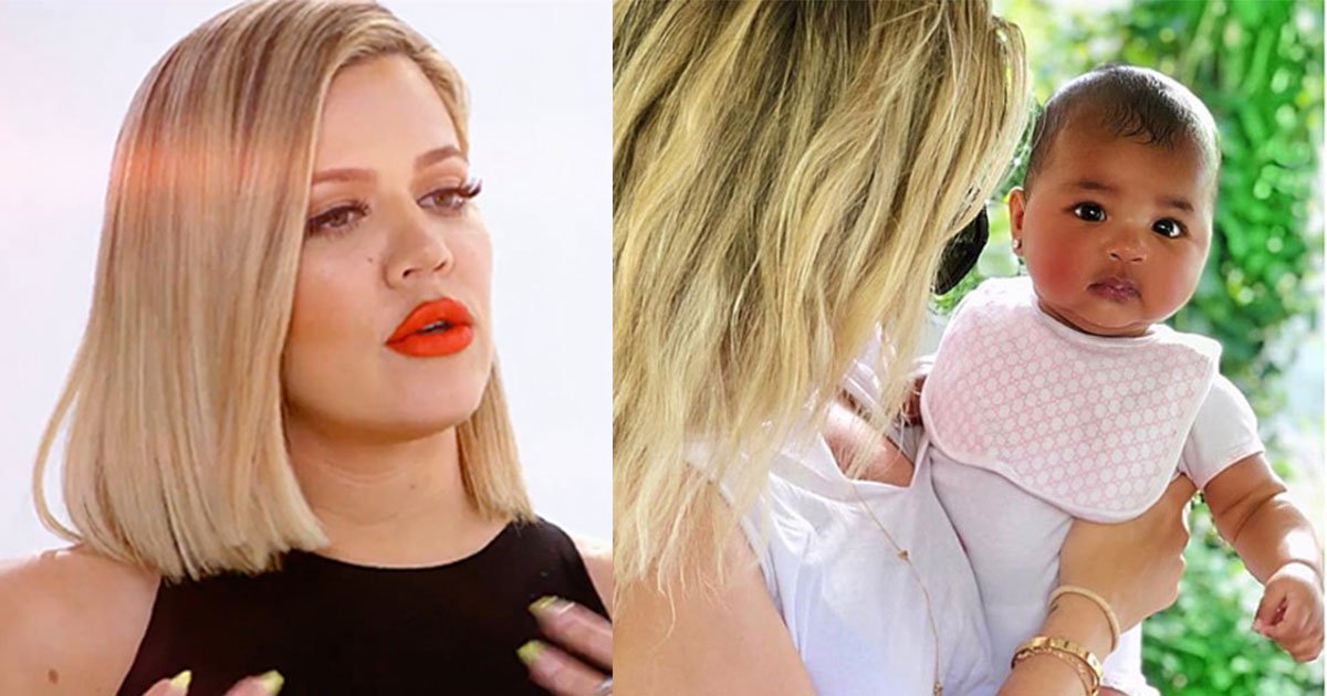 khloe kardashian shuts the mouth of troller who made racist comments on her daughters skin colour.jpg?resize=1200,630 - Khloe Kardashian Shuts The Mouth Of Trollers Who Made Racist Comments On Her Daughter’s Skin Color