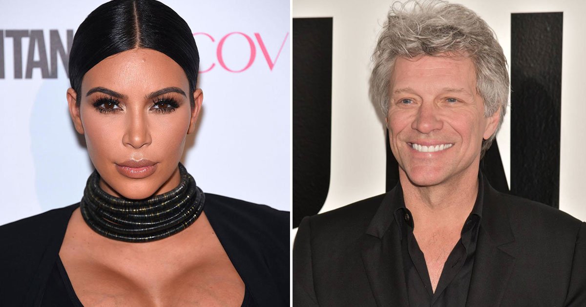 kim jon bon.jpg?resize=1200,630 - Jon Bon Jovi clash Kim Kardashian et qualifie la culture moderne des célébrités d'"horrible"