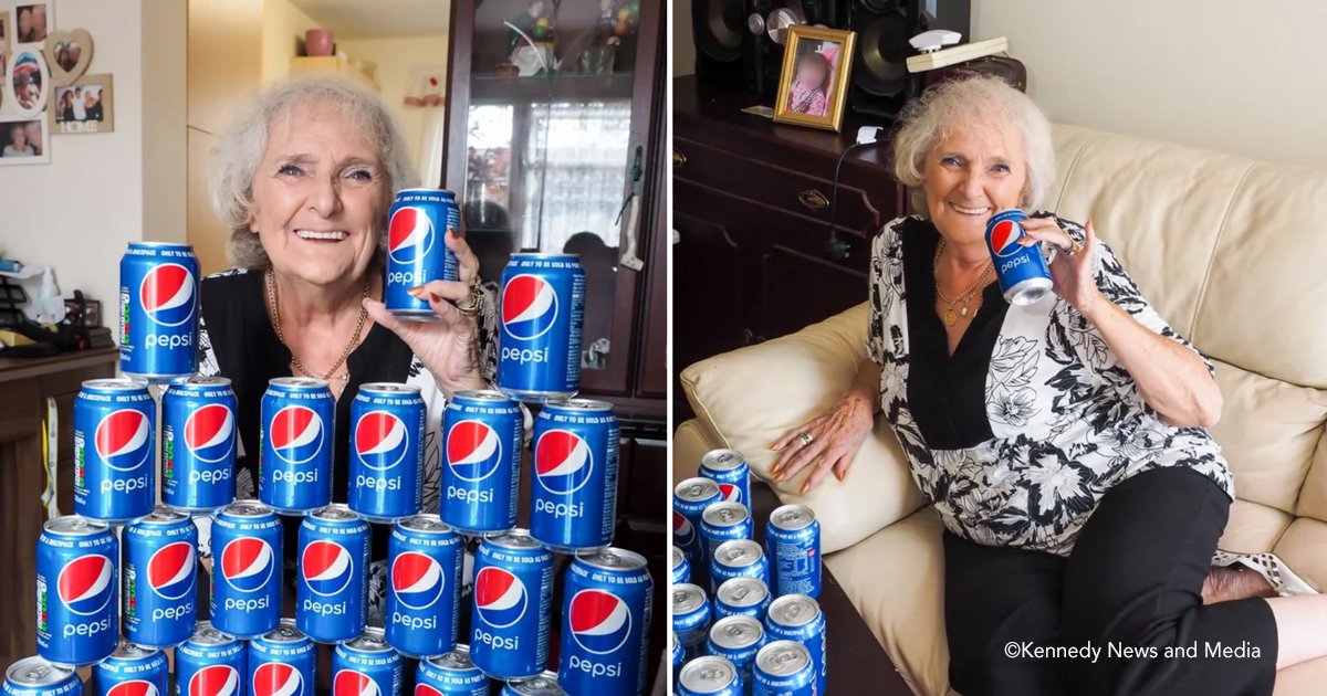 pepesi.jpg?resize=1200,630 - Esta abuela dice que no ha bebido nada más que Pepsi desde 1954