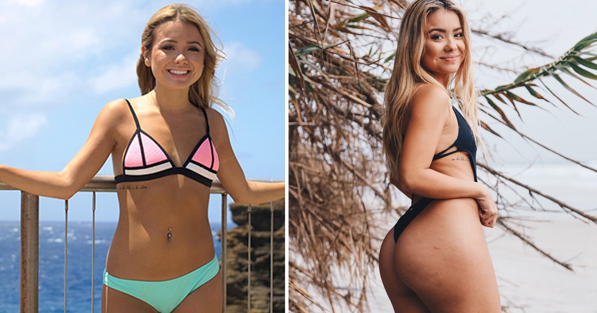 sdfg.jpg?resize=412,232 - Girl Became An Instagram Influencer After Growing Her Booty Naturally Without Surgery