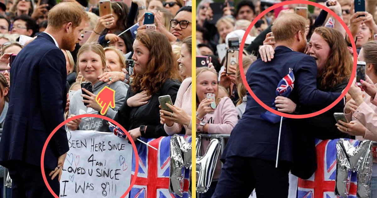 shivam2 9.png?resize=412,275 - Prince Harry Broke The Royal Protocol To Give A Hug To His Fan