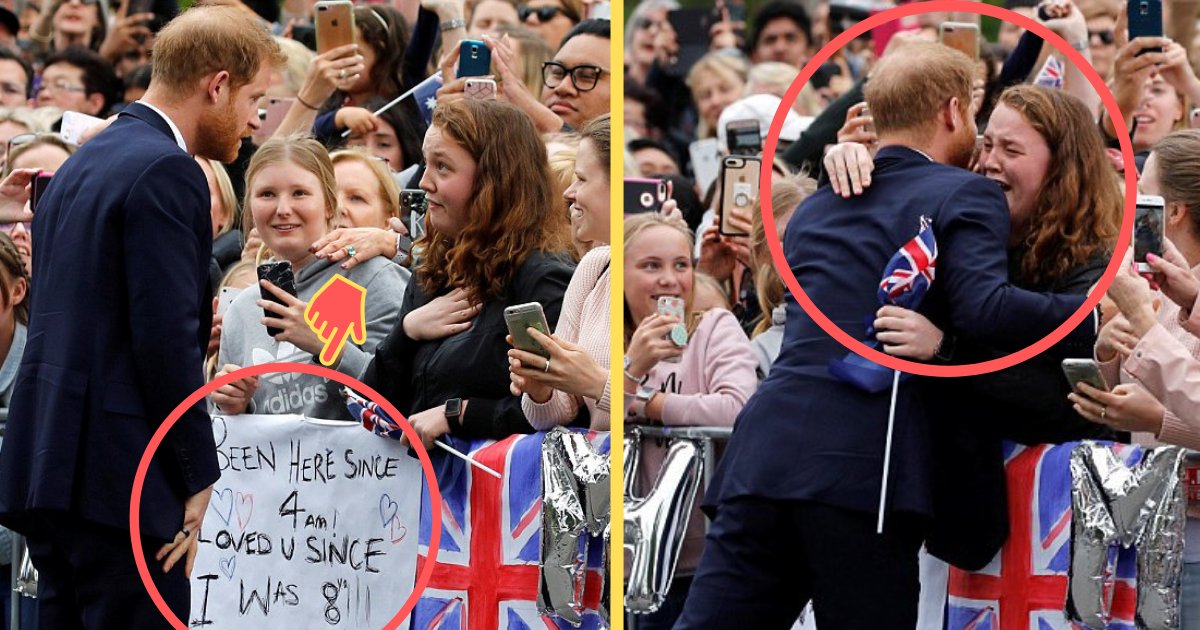shivam2 9.png?resize=412,232 - Prince Harry Broke The Royal Protocol To Give A Hug To His Fan