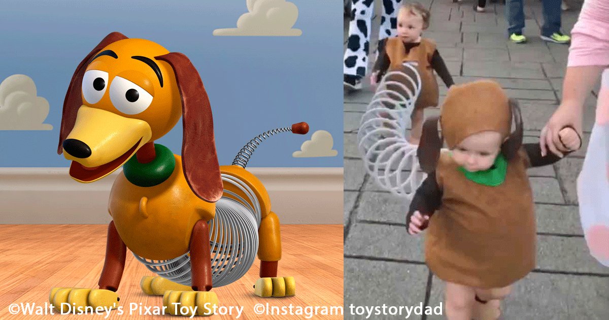 sin titulo 1 11.png?resize=1200,630 - Niños disfrazados como perro Slinky de Toy Story causan furor en las redes sociales