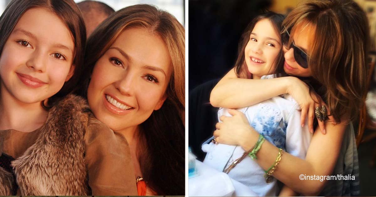 sin titulo 1 19.jpg?resize=412,275 - Thalía felicitó muy tiernamente a su hija por cumplir 11 años, el parecido entre las dos es impresionante