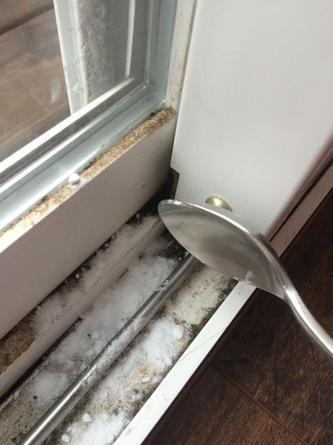 There is nothing more annoying than cleaning window tracks in my opinion. Do you agree? Not only is it tedious, but it is also rather gross if you put it off like I do And mine are yucky! My apologies there. No worries, however, because Iâve figured out a trick that gets it done quick â¦