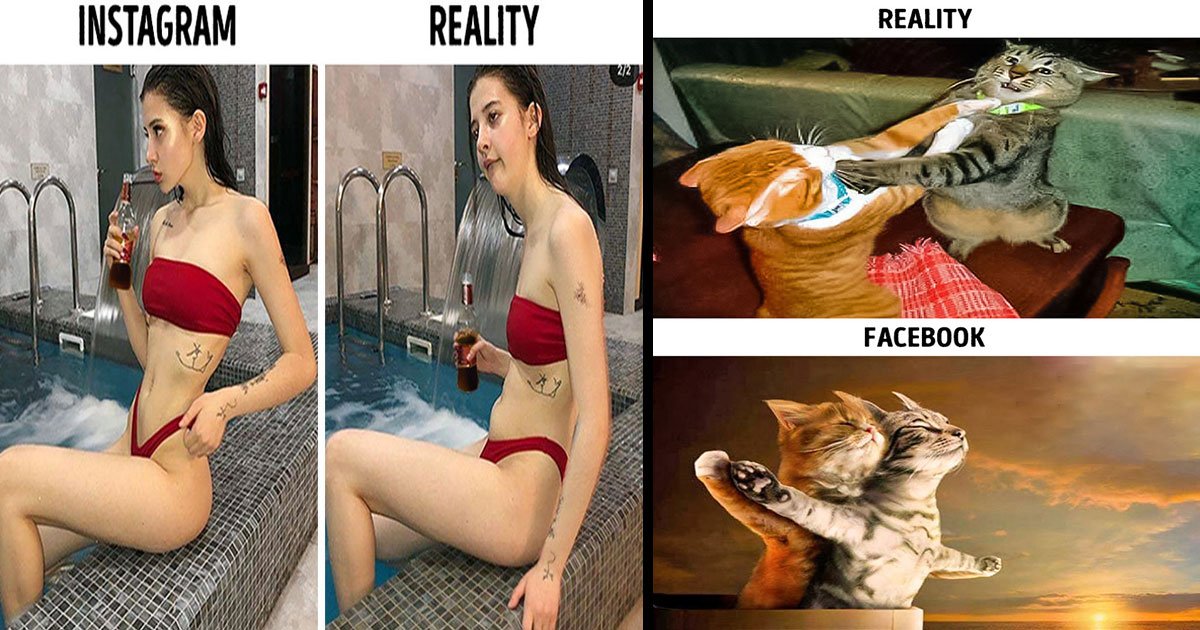 untitled 1 29.jpg?resize=412,232 - 10+ Pictures Show How People Lie On Social Media To Look Perfect