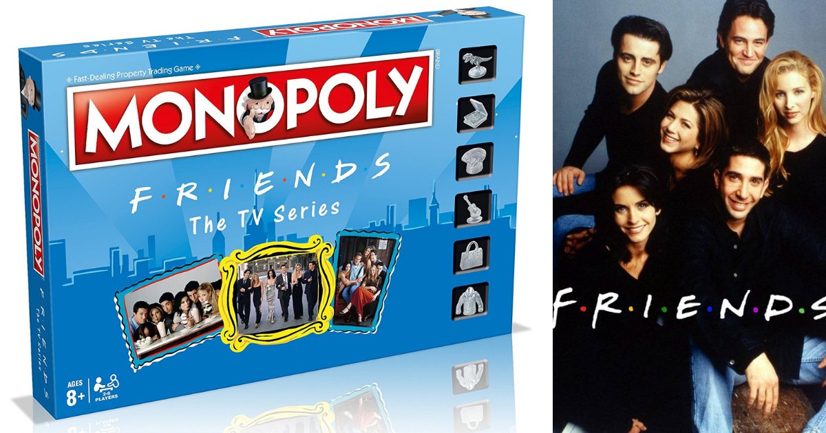 untitled design 58 1.png?resize=412,232 - Le Monopoly sort maintenant en version 'Friends' pour tous les fans de la série des années 90