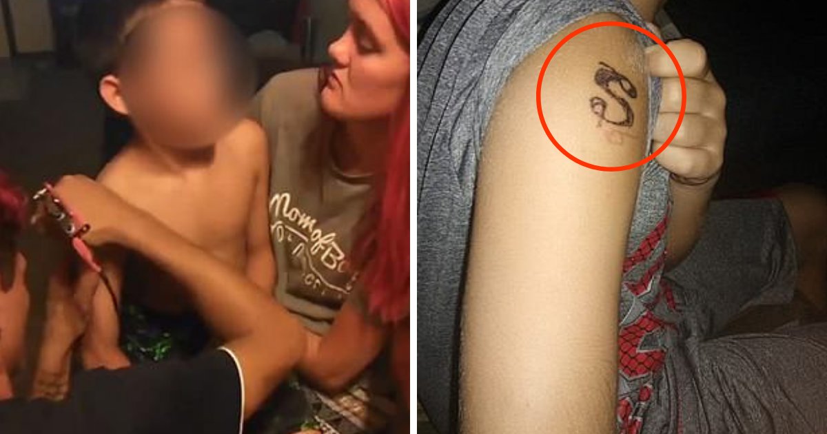 untitled design 74.png?resize=412,275 - Mãe presa por deixar seu filho de 10 anos de idade fazer tatuagem com agulha suja