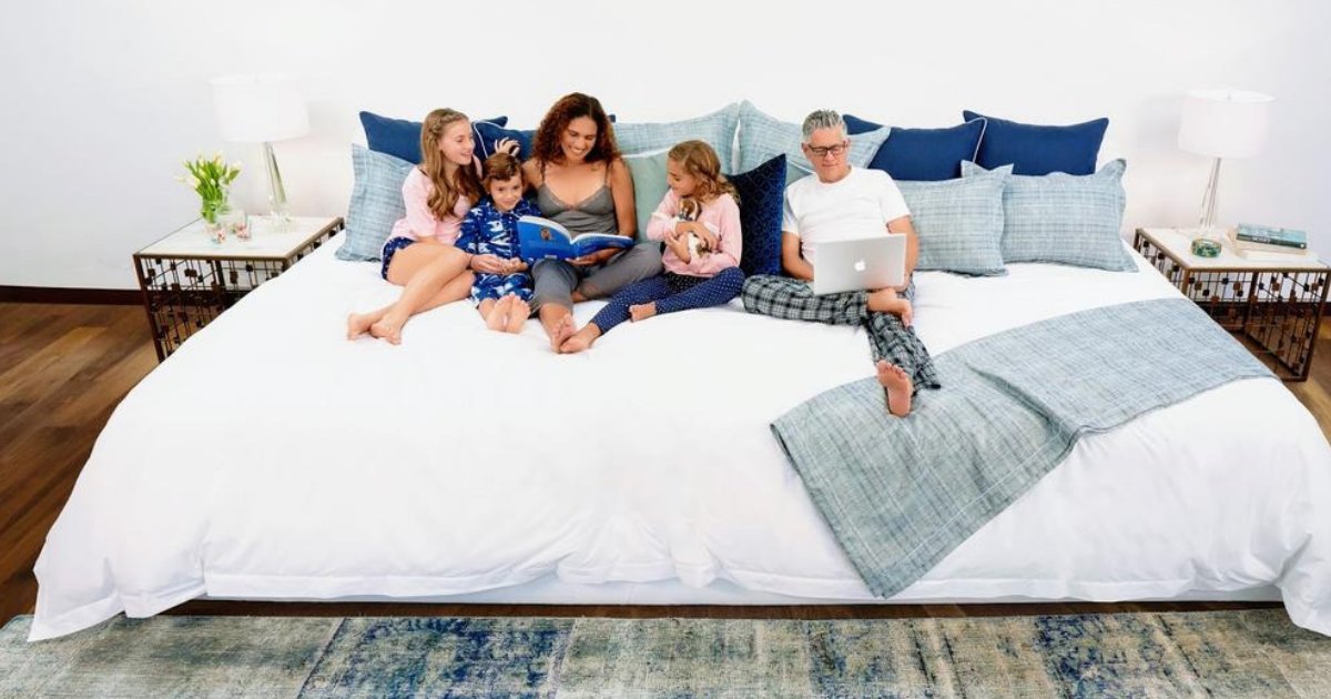 untitled design 9.png?resize=412,232 - People Obsessed With This Massive 12-Foot Bed That Can Fit Five Adults!