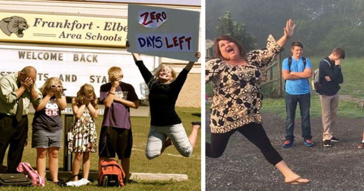 2 85.jpg?resize=412,275 - 19 Hilarious Photos Of Parents Celebrating The Day Their Kids Go Back To School