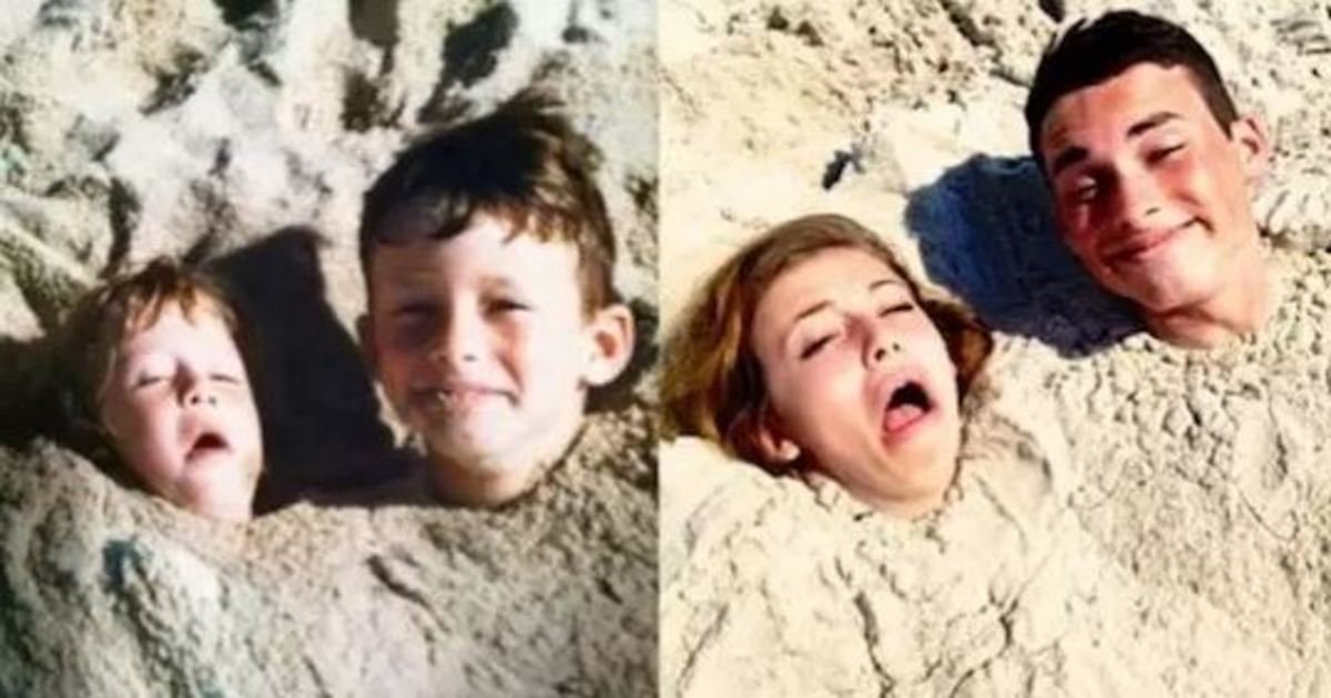 9 19.jpg?resize=412,275 - 26 Hilariously Re-Created Childhood Photos