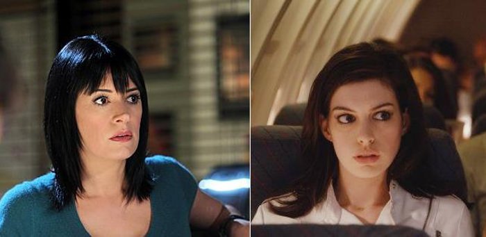 Paget Brewster And Anne Hathaway