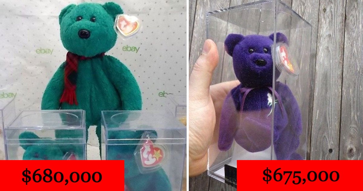 beanie babies.jpg?resize=1200,630 - 10 Beanie Babies Stuffed Character Toys That Will Cost You A Fortune