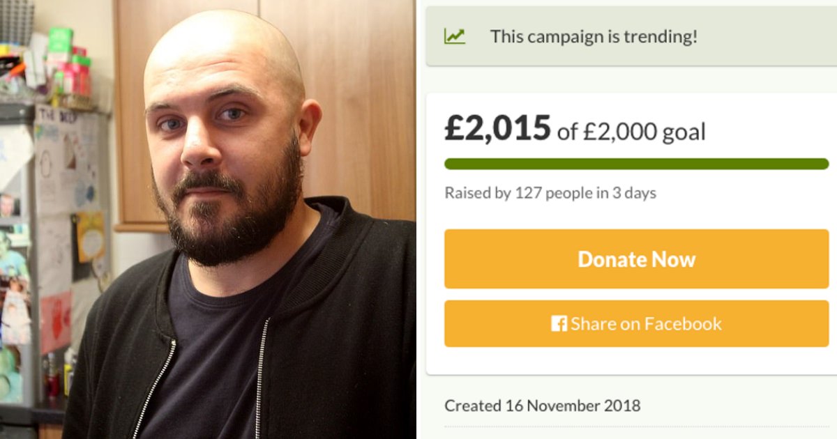ben.png?resize=1200,630 - Broke Father-Of-Five Sets Up GoFundMe Page To Pay Christmas For Family And Reaches Target In A Few Hours