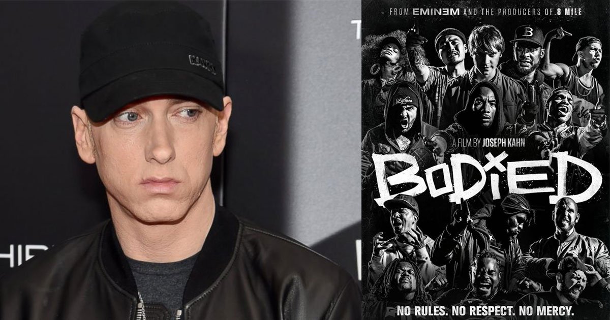 eminem books out whole cinema so fans can watch his new movie bodied for free.jpg?resize=1200,630 - Eminem achète toutes les places d'un cinéma pour que ses fans puissent regarder son nouveau film 'Bodied' gratuitement