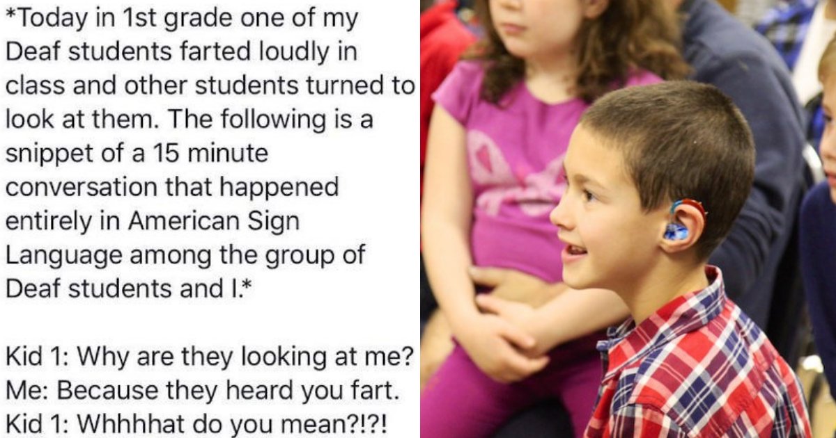 fart5.png?resize=412,232 - Teacher Explains To Deaf Students That Farts Can Be Heard, And Everyone Loses Their Minds!