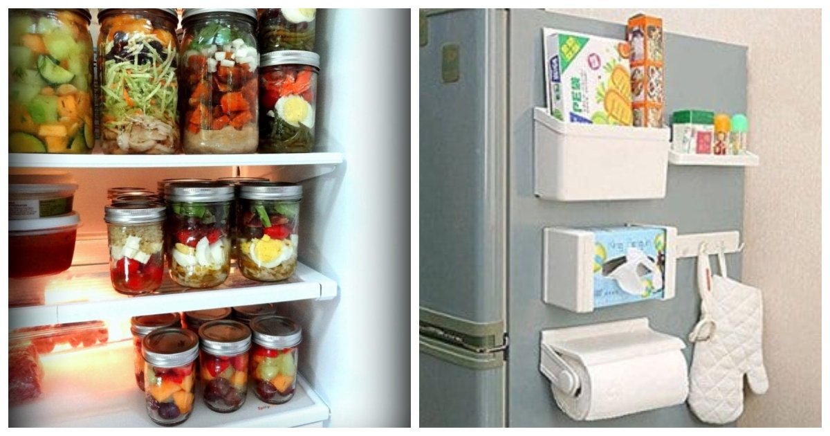 fridge 1.jpg?resize=412,275 - 35+ Creative Ways To Organize Your Fridge