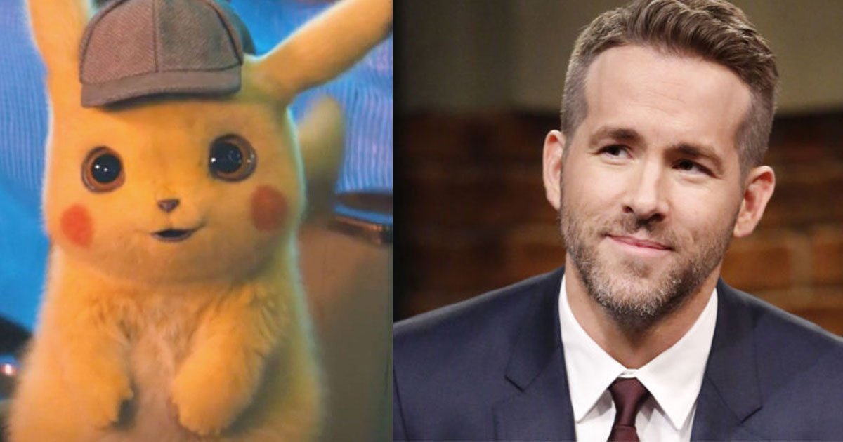 ryan reynolds voices pikachu