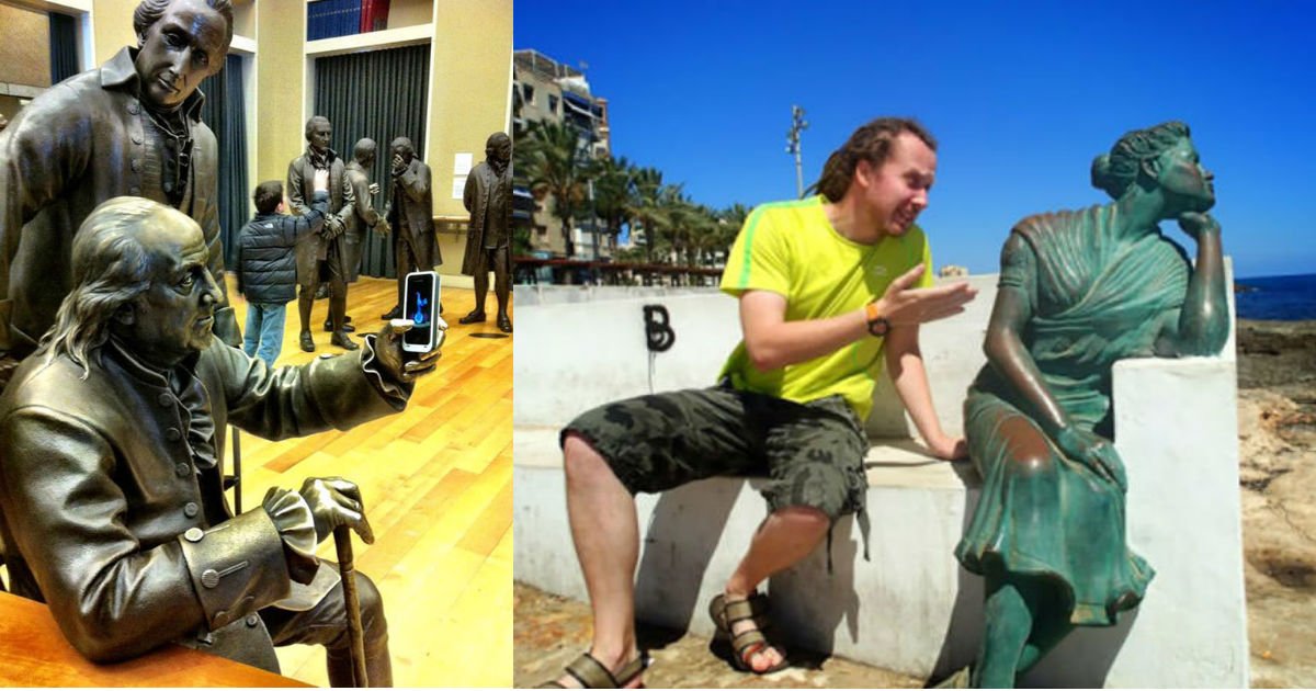 new thumbnail.jpg?resize=412,275 - 35+ Times People Took Posing With Sculptures To Another Level