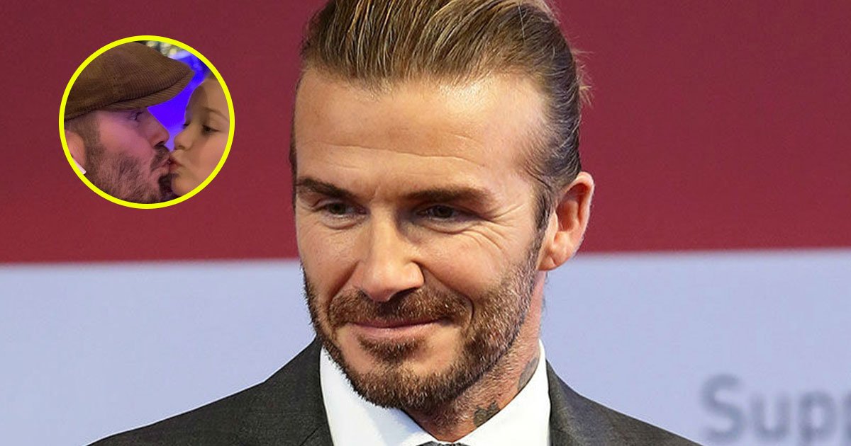 parents posting snaps of kissing their kids to support david beckham after he was criticized for kissing harper.jpg?resize=1200,630 - Parents Posting Snaps Of Kissing Their Kids To Support David Beckham After He Was Criticized For Kissing Harper