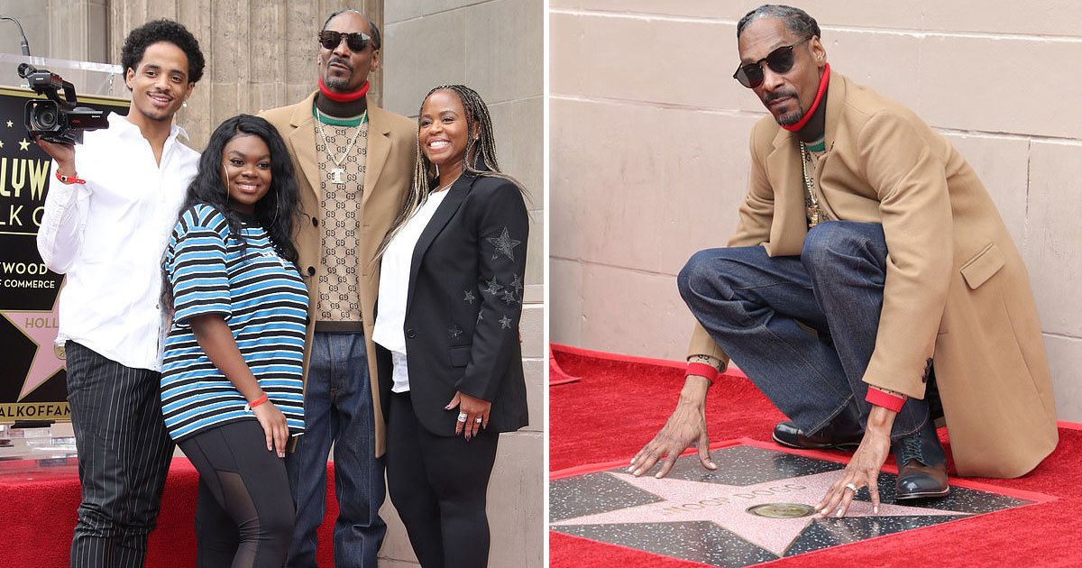 snoop dogg.jpg?resize=412,275 - Snoop Dogg se remercie après avoir reçu une étoile sur le Hollywood Walk of Fame