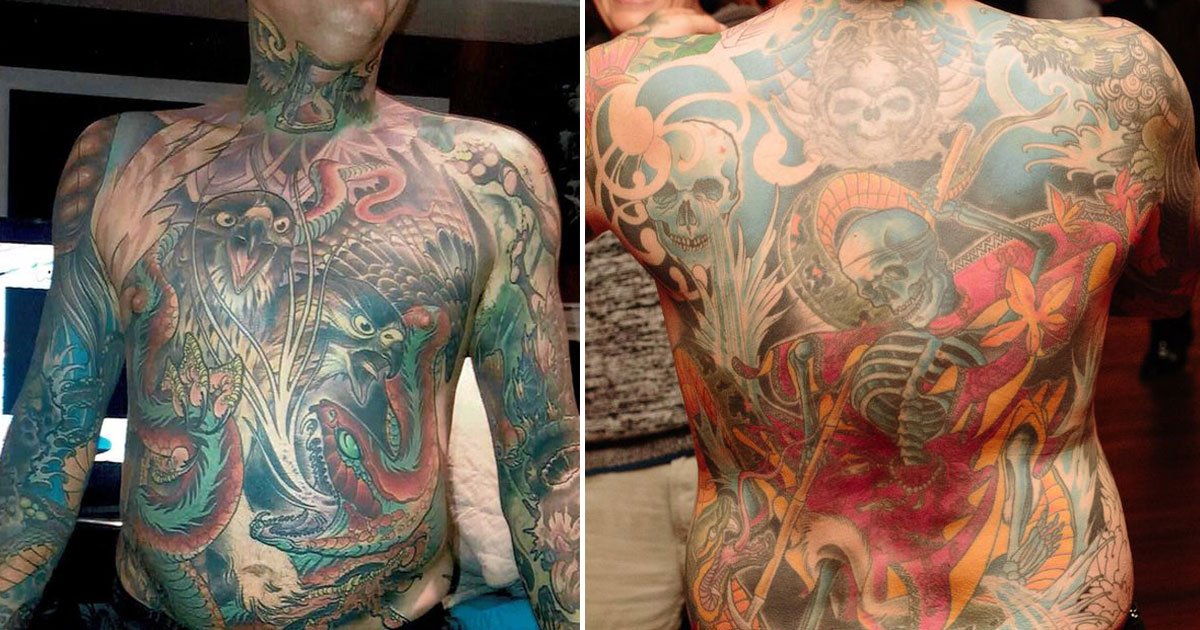 tattoo artist.jpg?resize=1200,630 - Un tatoueur se fait enlever une partie de sa peau avant de mourir pour laisser un souvenir à sa famille