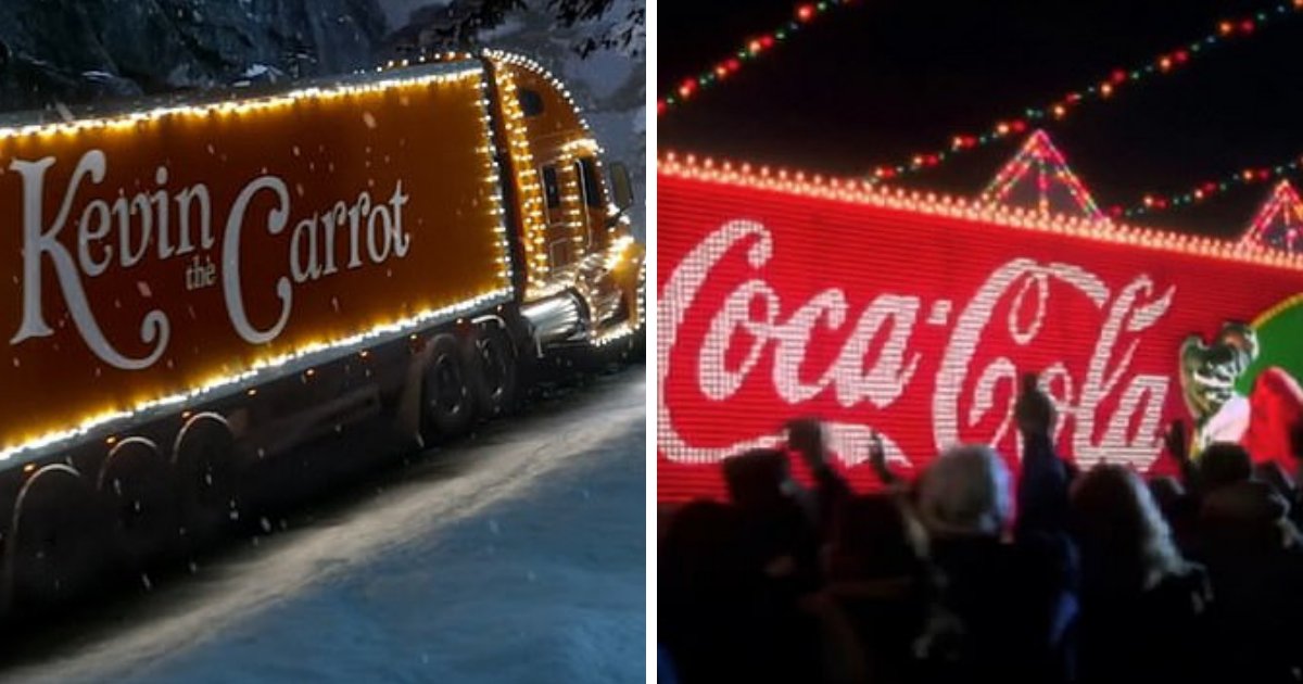 untitled design 60.png?resize=412,232 - Aldi copie le camion rouge emblématique de Coca-Cola dans une publicité parodique de Noël, les Fans de Coca-Cola sont bouleversés par l'idée