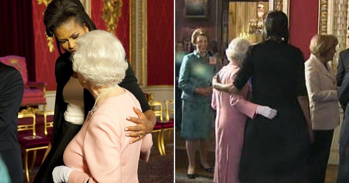 untitled design 7.png?resize=1200,630 - Michelle Obama révèle pourquoi elle a posé son bras autour de la reine et enfreint le protocole royal