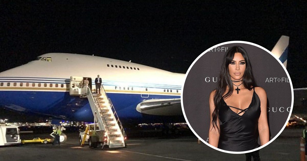 untitled design 78 1.png?resize=1200,630 - Kim Kardashian nous fait visiter son jet privé, Boeing 747, avec Kanye West