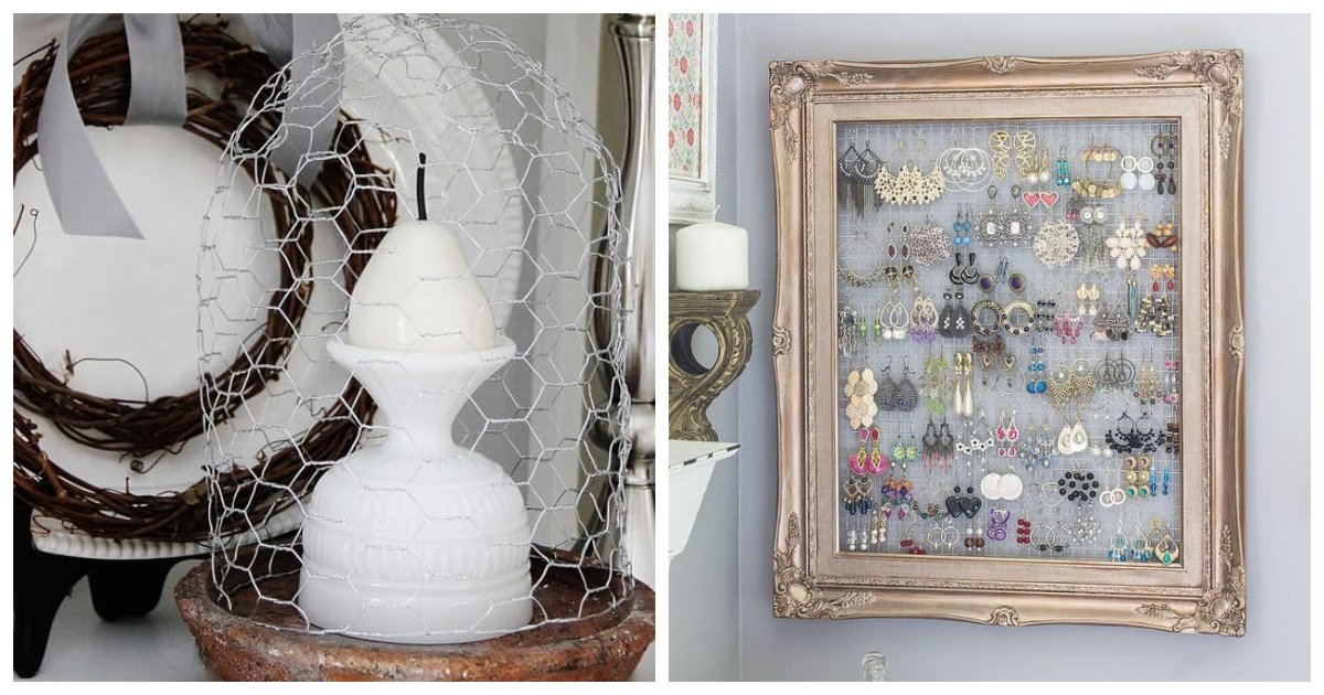 wire.jpg?resize=412,275 - 20 DIY Chicken Wire Crafts That Cost Pennies To Make