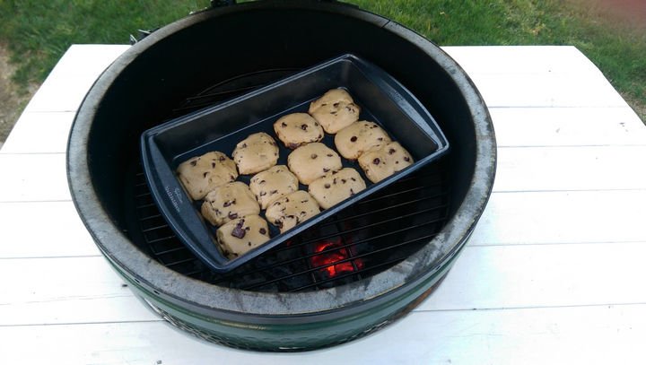 16 Funny Dads - This dad demonstrating that EVERYTHING can be grilled.