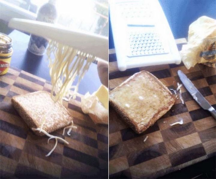 17 Kitchen Hacks - If your butter is frozen, just shred it instead!