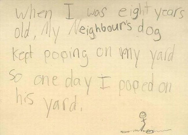 19 Clever Kids - That will teach him a lesson.