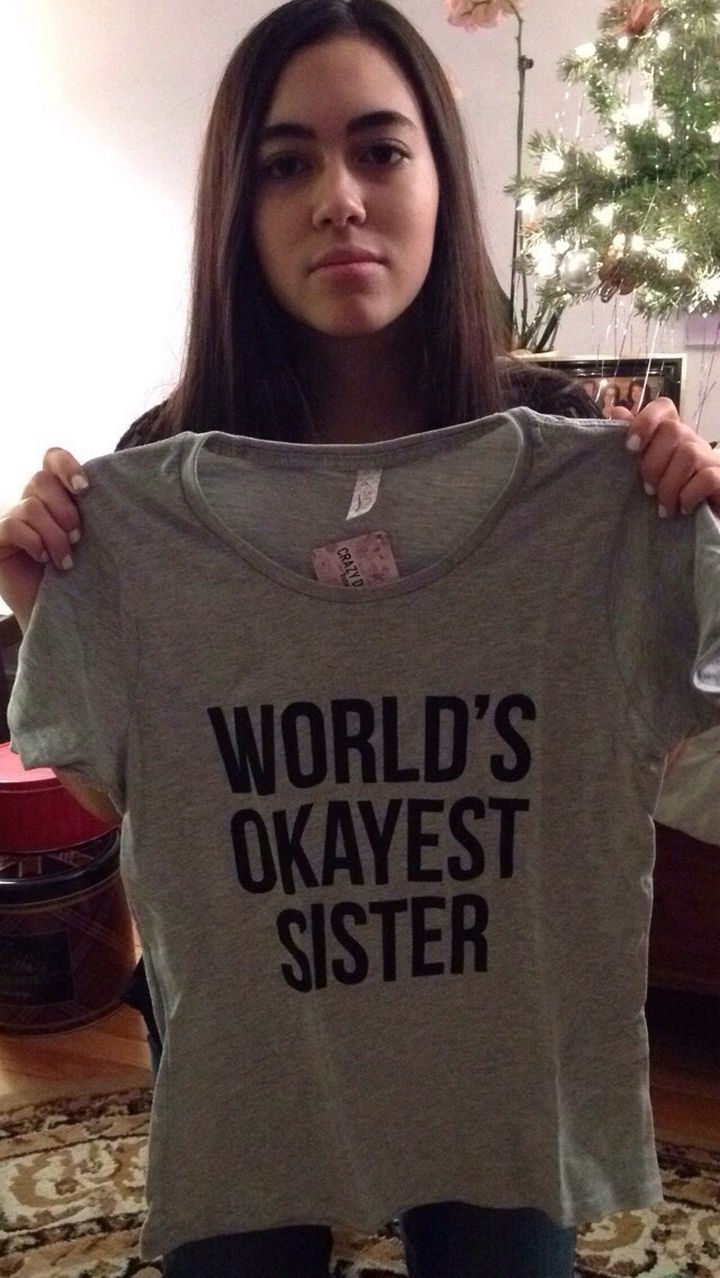 19 Photos of Growing Up With Siblings - Siblings always buy the best gifts ever.