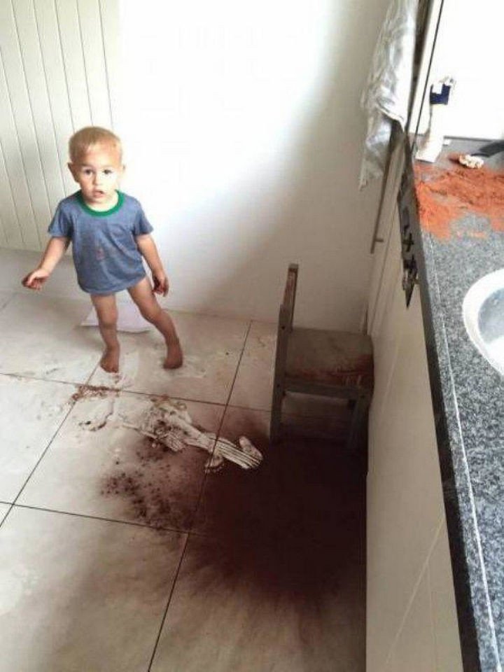 33 Reasons to Be Happy If You Are Not a Parent - Your floors will stay clean.