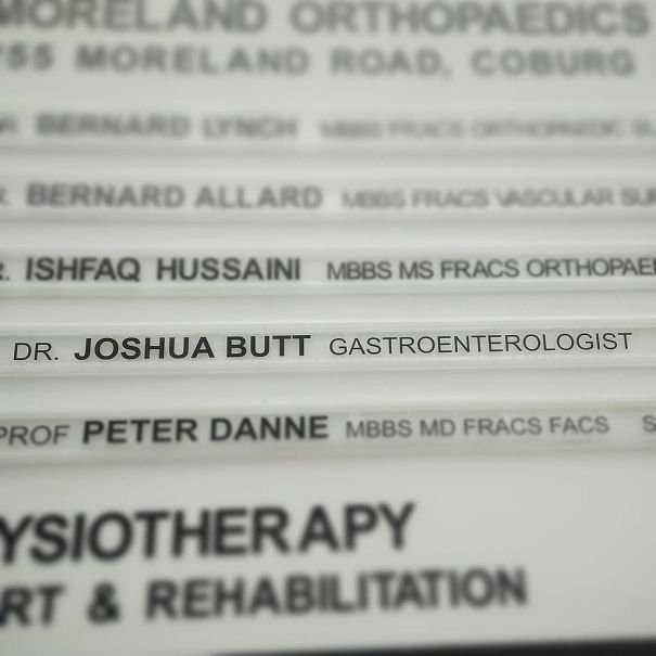 Gastroenterologist Joshua Butt