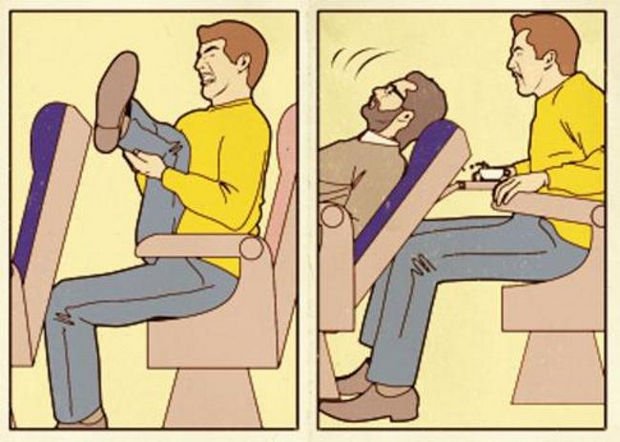 27 Tall People Problems Only Tall People Have - Seats on planes are never comfortable.