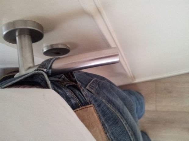 27 Tall People Problems Only Tall People Have - Your pants get caught in everything.