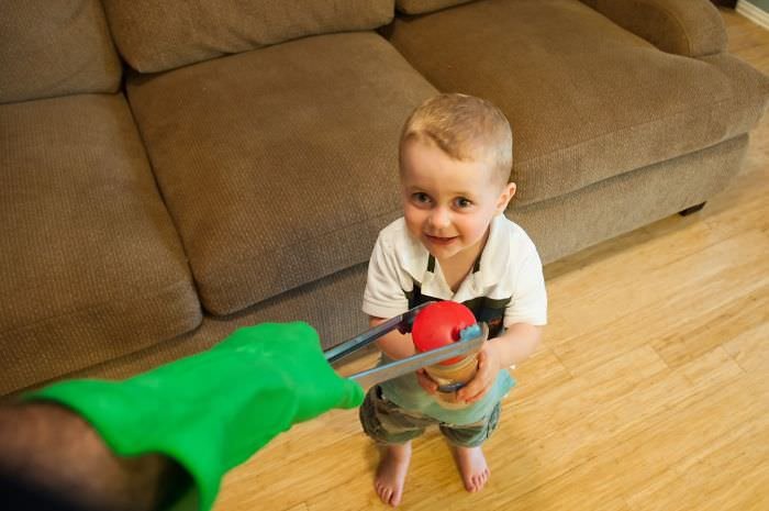 My Nephew Woke Up From His Nap With A Sippy Cup Nobody Had Seen For 3 Weeks