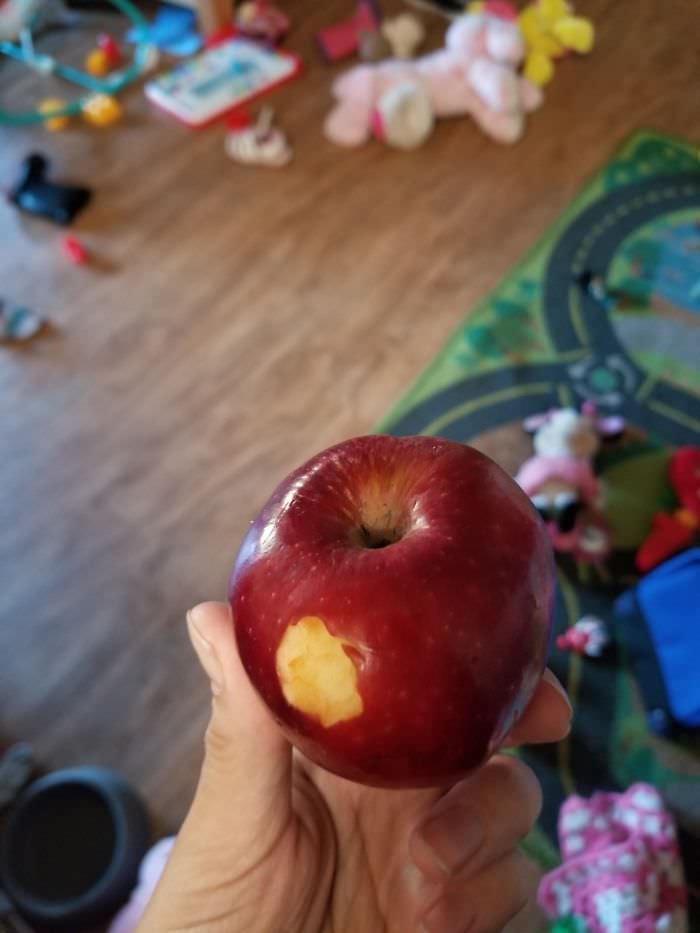 This Apple My Son Was "Done With"
