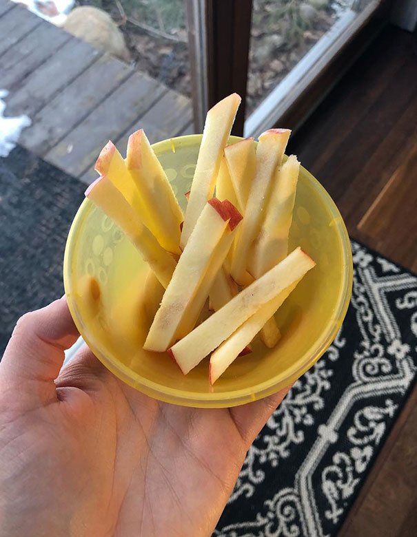 French Fry Apples Anyone? When Your Toddler Doesn