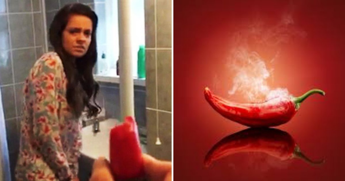 chili.png?resize=412,275 - Un homme a recouvert le tampon de sa petite amie avec du piment chili et l'a filmée pendant qu'elle hurlait de douleur pour obtenir plus de «likes» sur Facebook