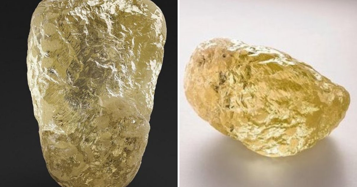 diamond5.png?resize=1200,630 - Ce diamant jaune géant de 552 carats est le plus gros diamant jamais découvert en Amérique du Nord
