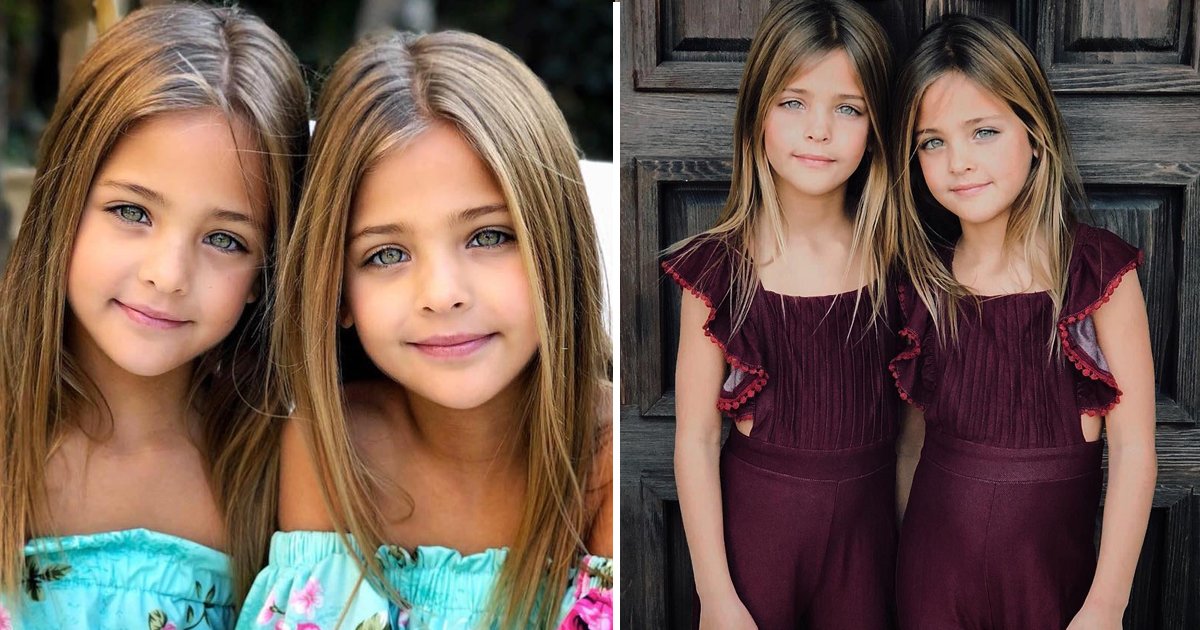 Twins From California Dubbed The 'Most Beautiful Twins' Ever Born And ...