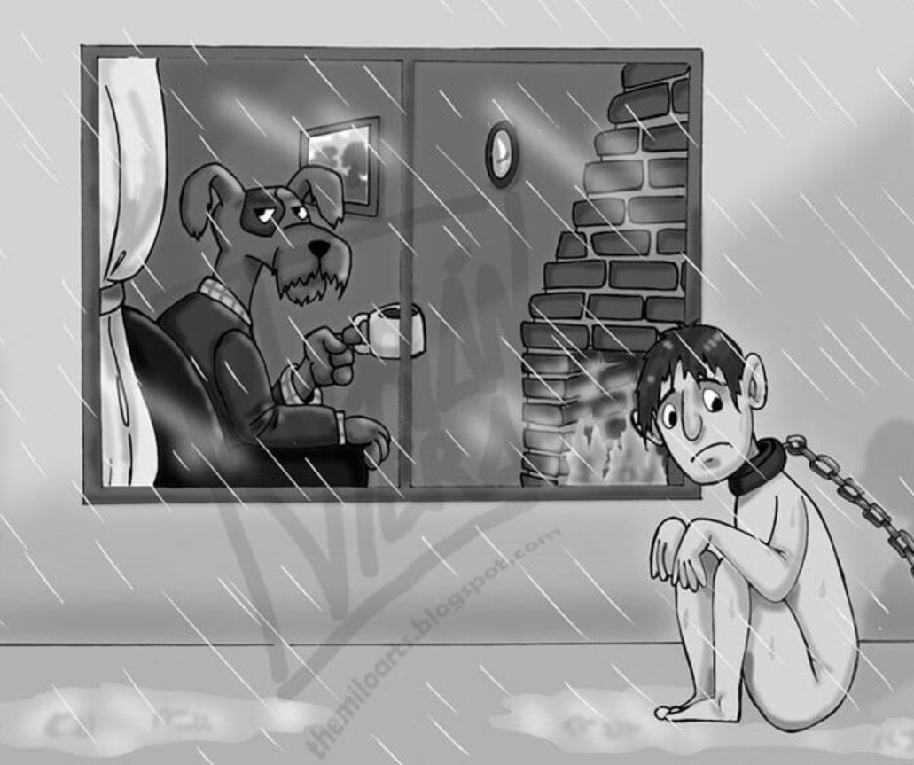 人間と動物の立場が逆になったら 衝撃的なイラストが話題 Hachibachi 人間と動物の立場が逆になったら 衝撃的なイラストが話題 Hachibachi