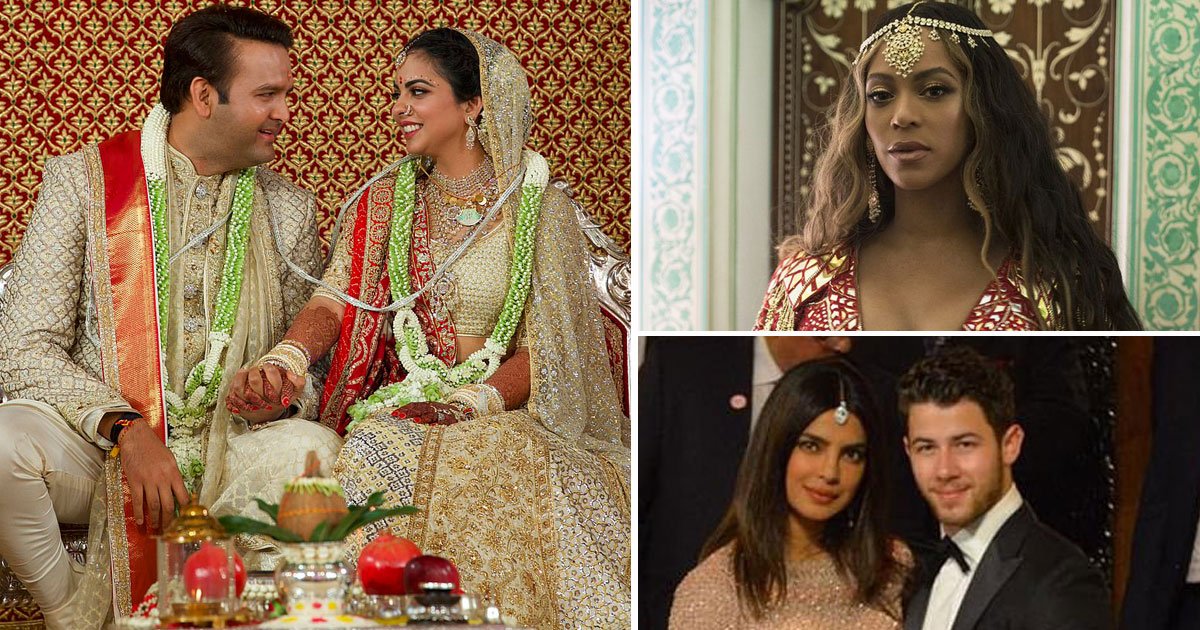 isha ambani wedding beyonce priyanka.jpg?resize=1200,630 - Découvrez les photos du somptueux mariage de l'homme le plus riche d'Inde.