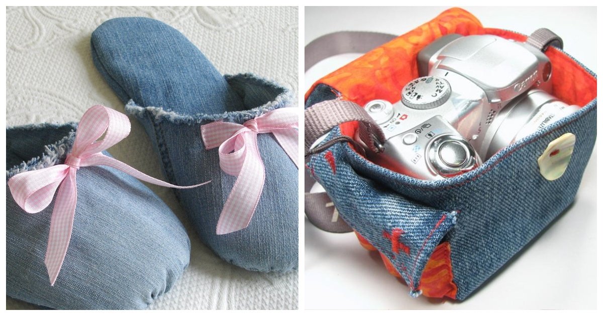 jeans.jpg?resize=412,232 - Don't Toss Your Old Jeans. Here Are 35+ Fun And Creative Crafts You Do With Them