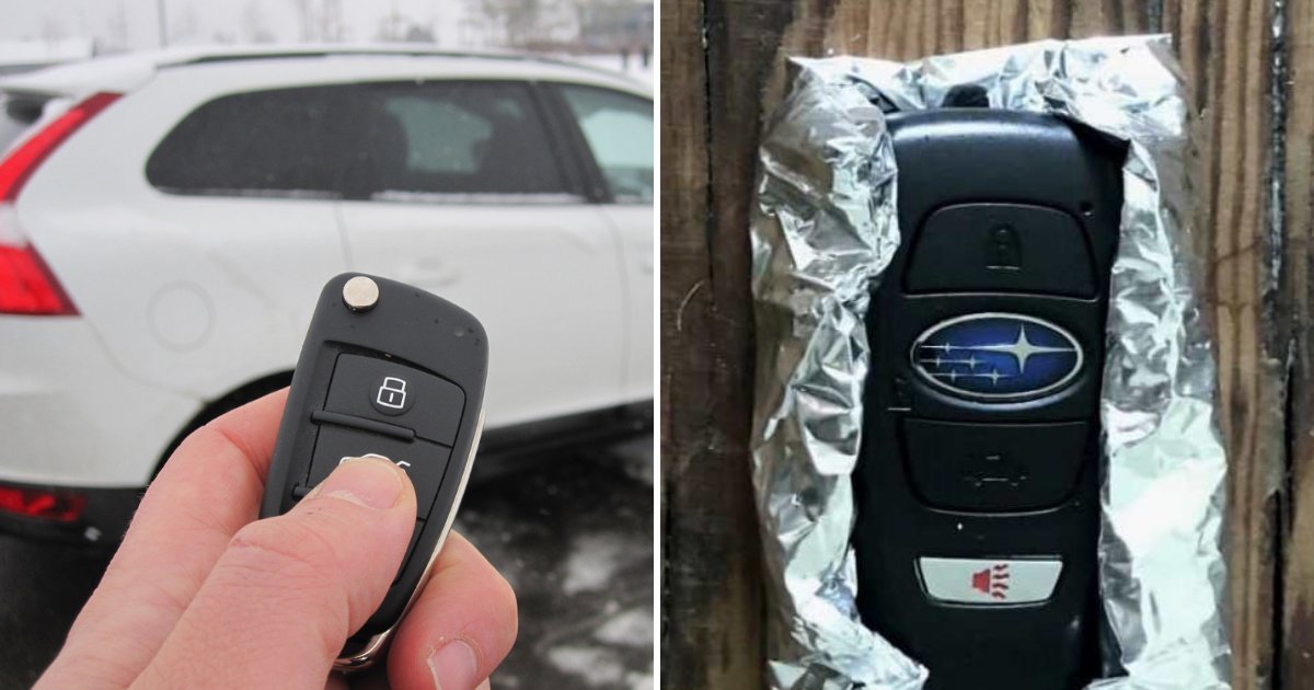 key5.png?resize=1200,630 - Voici pourquoi vous devriez toujours envelopper vos clés de voiture dans du papier aluminium, avertit la police