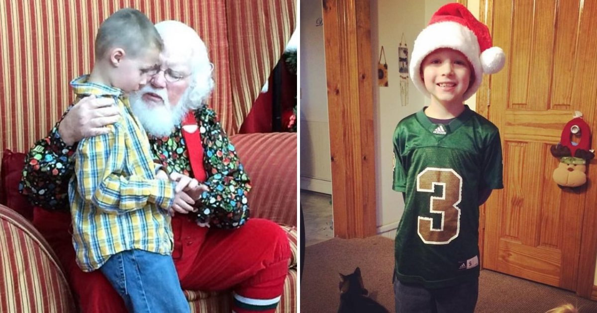 landon5.png?resize=1200,630 - 6-Year-Old Boy With Autism Asked Santa If His Condition Will Put Him On The Naughty List